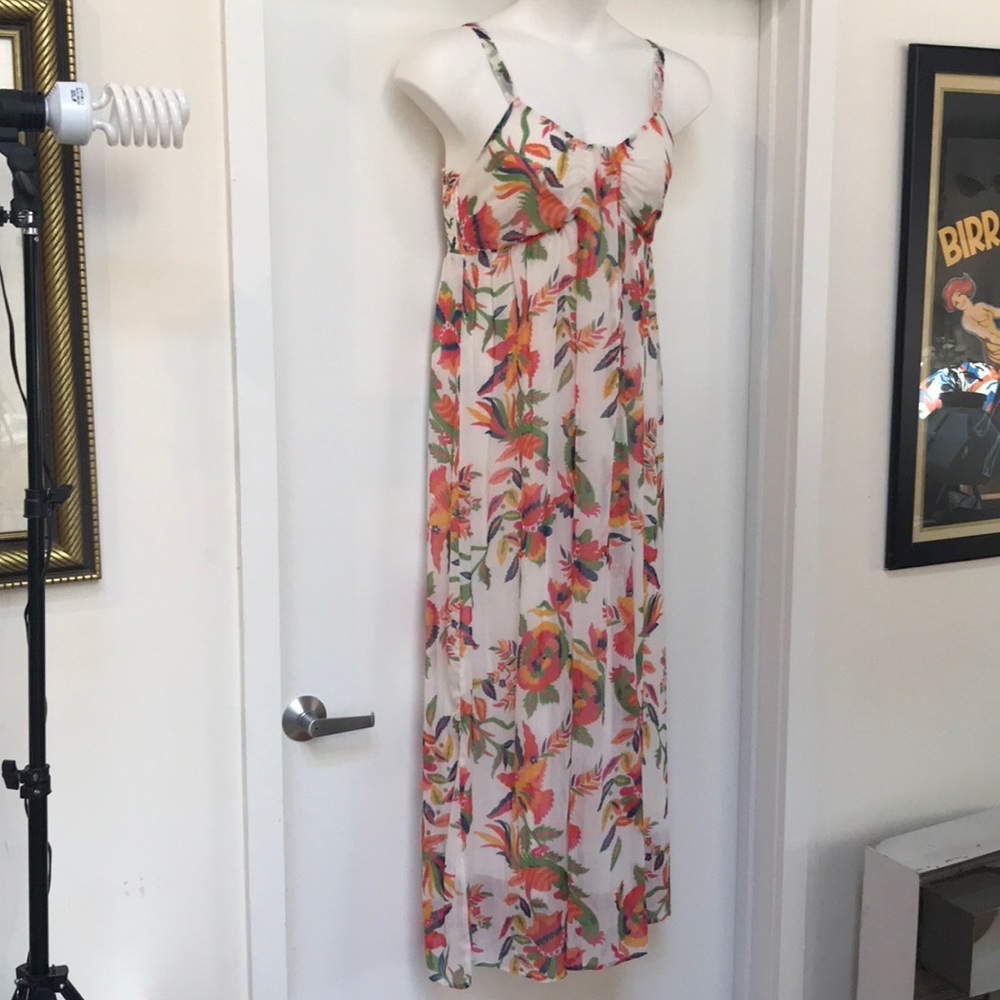 Beautiful long floral maxi dress